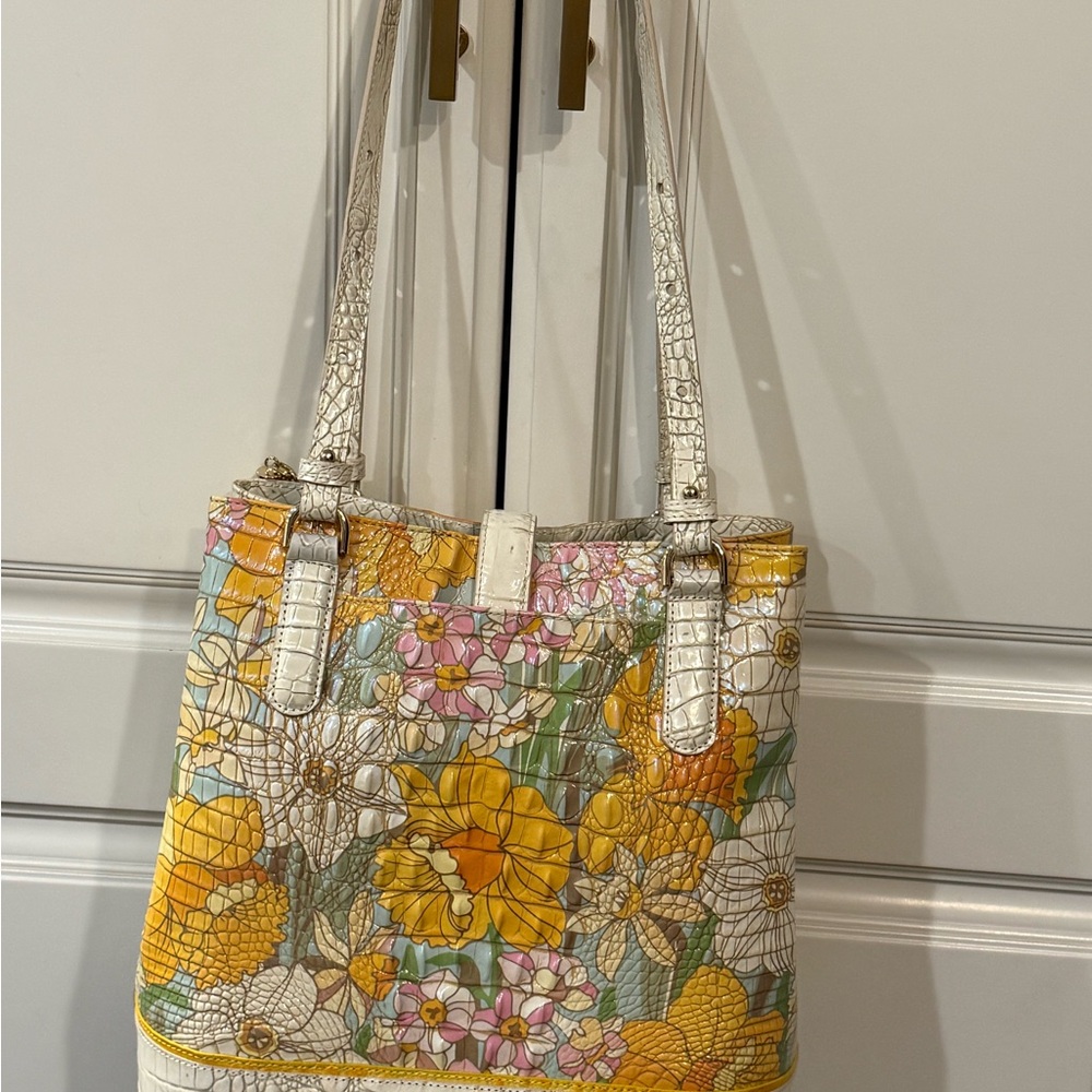 Brahmin Fiora Daffodil Pimlico bag New! Style T98226300332 - Picture 12 of 14